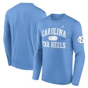 UNC Jordan Brand Legend 2 Hit Long Sleeve Tee J